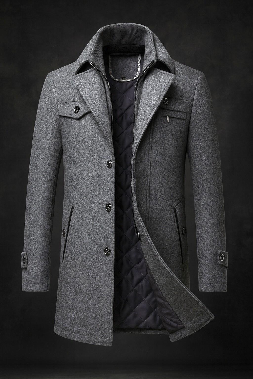 Alexander | Classic Tailored Coat - Gray