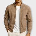 Marco | Classic Bomber Jacket - Brown