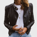Elenore | Elegant Leather Jacket