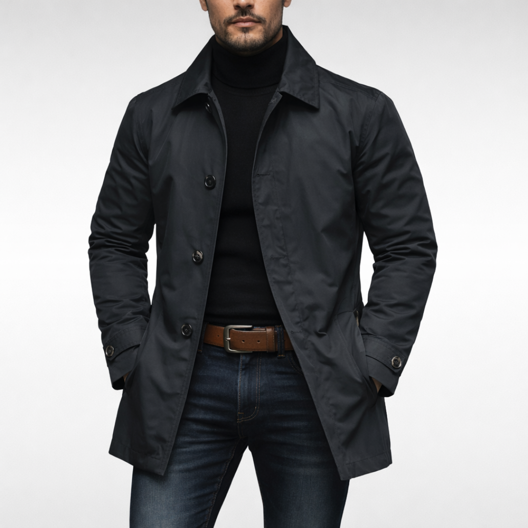 Jack | All-Weather Coat - Black
