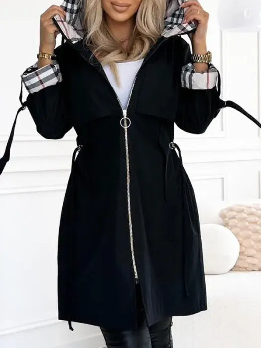 Alexandra | Waterproof & Windproof Zip Coat