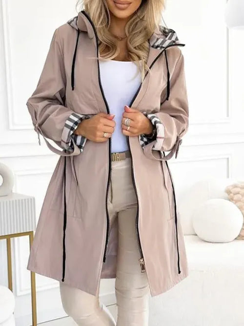 Alexandra | Waterproof & Windproof Zip Coat